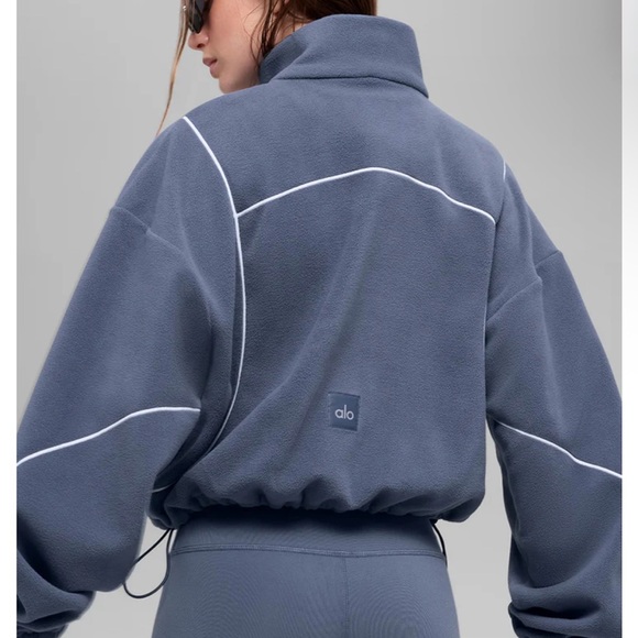 ALO Yoga Jackets & Blazers - ALO Yoga Bluestone Fleece Jacket